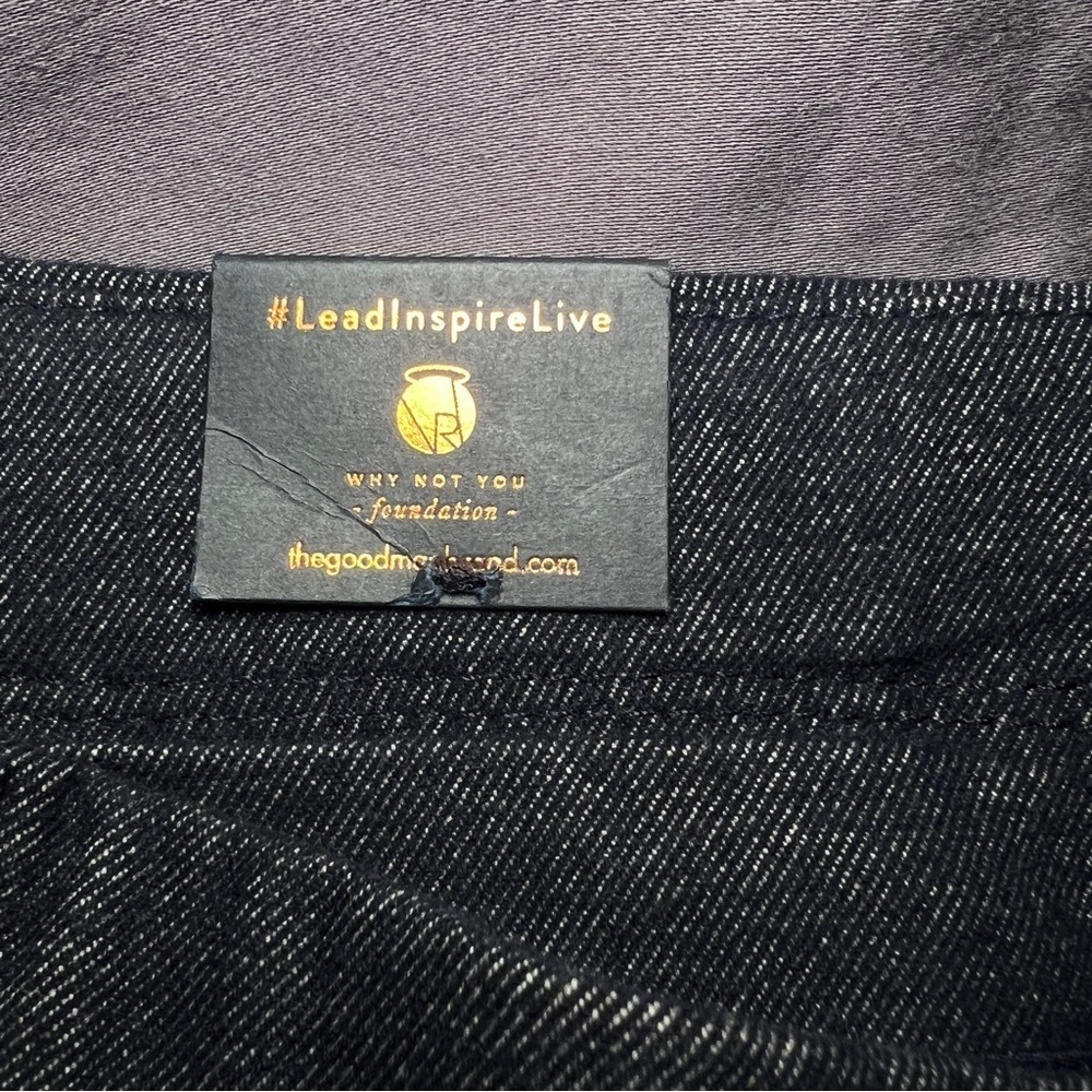 Men’s Good Man pants - size 32 Dark Blue- Black - Picture 7 of 12